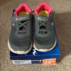 Pink champion sneakers